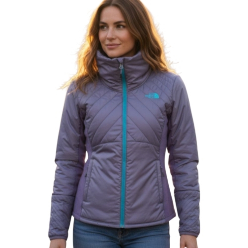 The North Face Women's Quilted Puffer Jacket Size Small in Purple